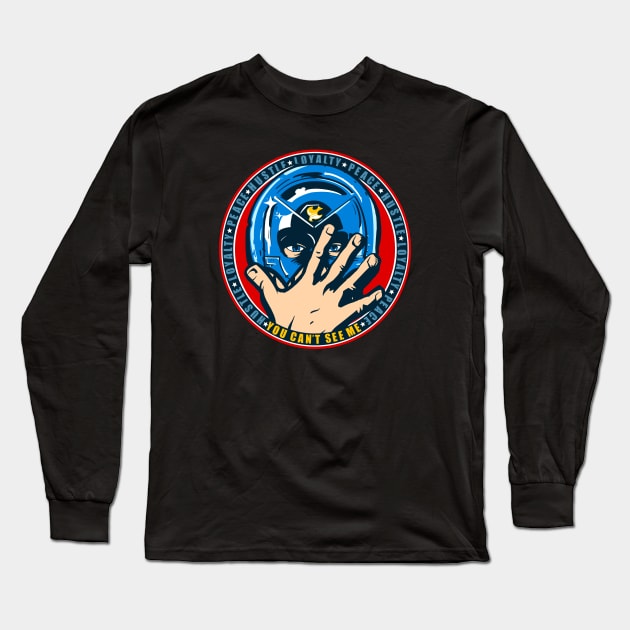 Hustle. Loyalty. PEACE! Long Sleeve T-Shirt by Carl Salmon Man